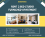 2-Bedroom Studio Furnished Apartment for Rent